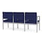 Lesro Lenox 3 Seat Tandem Seating W/ No Center Arms, 64.5 in W 24.5 in L 32 in H LS3101 - alternate 2